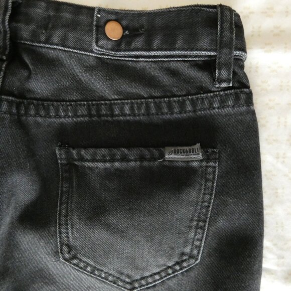 Rock and Roll Denim High Rise Flare - Picture 5 of 6
